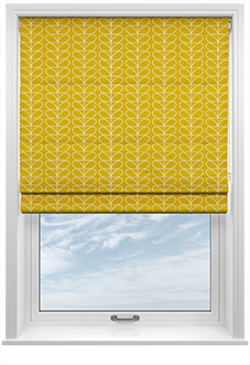 Orla Kiely Linear Stem, Sunflower - Twist&Fit Roman Blind